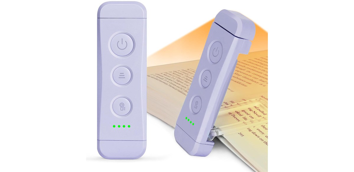 Glocusent USB Rechargeable Book Light