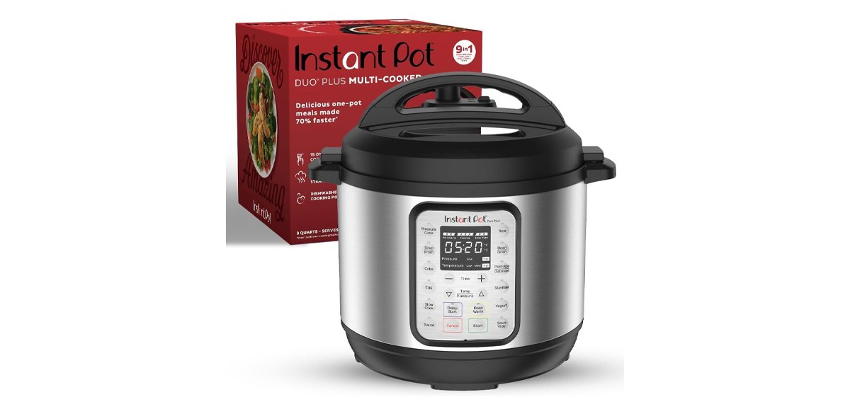 Instant Pot Duo Plus 9-in-1 Electric Pressure Cooker