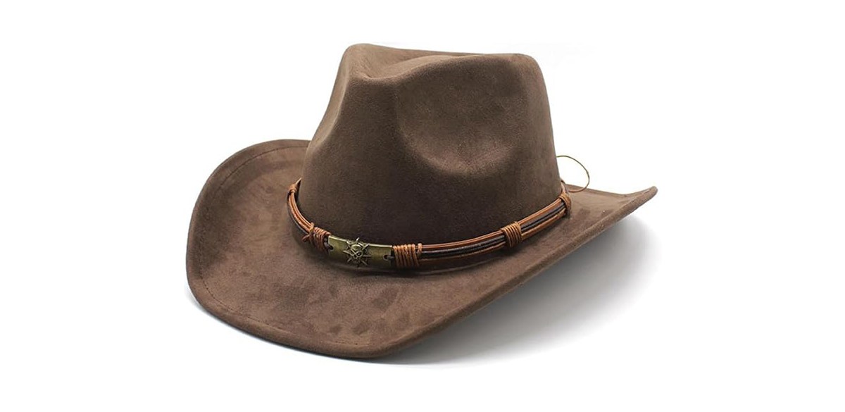 LIDHAY Suede Cowboy Hat