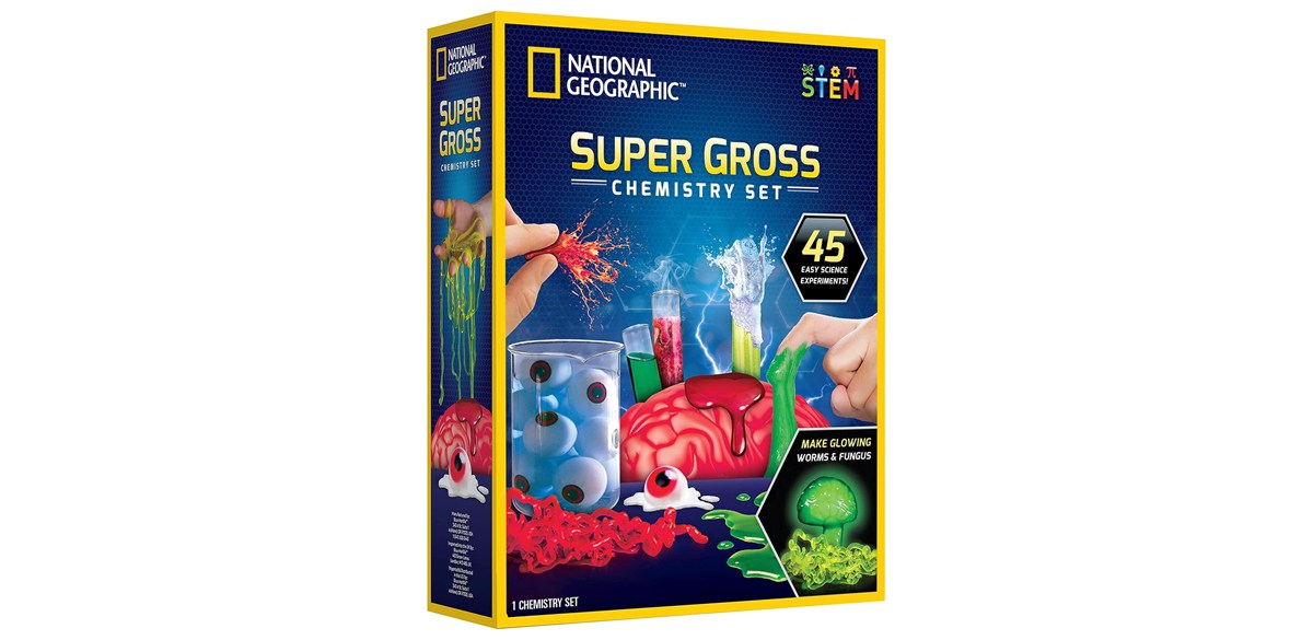 Blue Marble National Geographic Super-Gross Chemistry Set