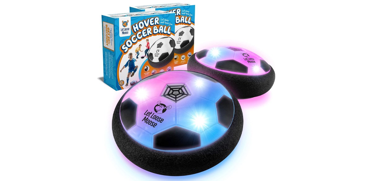 Let Loose Moose Hover Soccer Ball