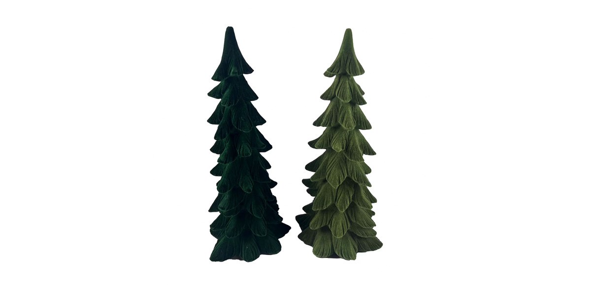 Assorted Flocked Tree Tabletop Décor by Ashland