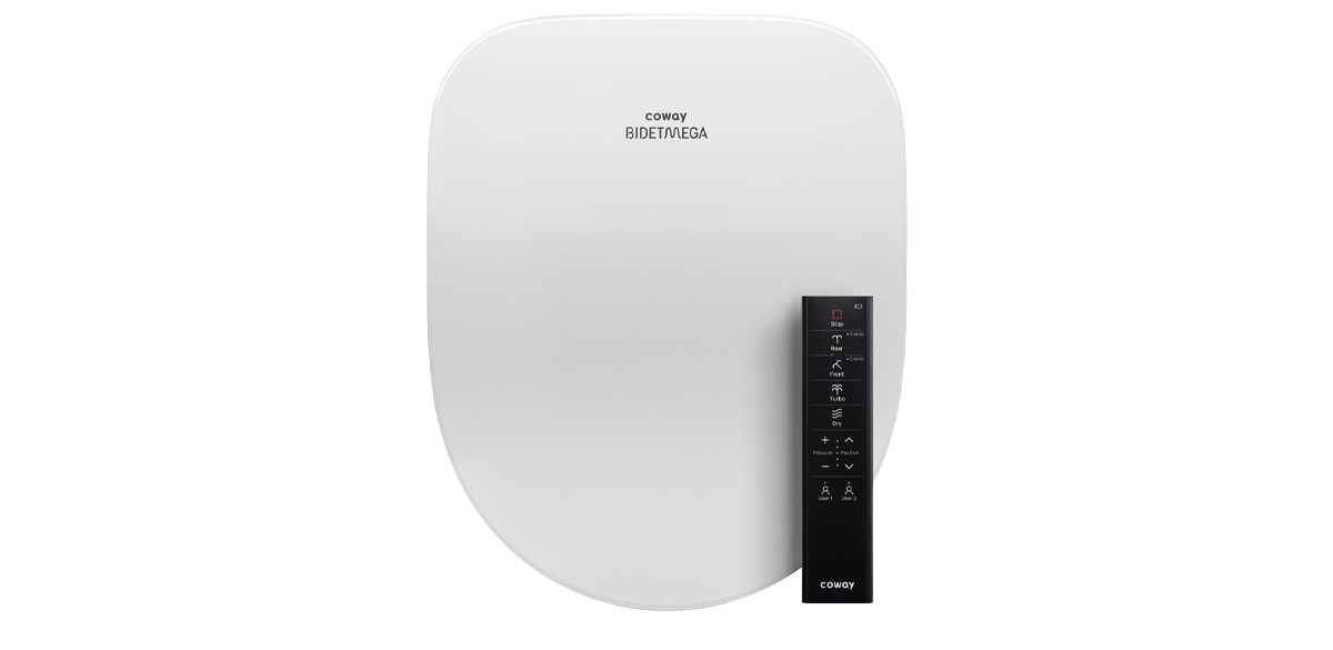 Coway Electronic Bidet Round Toilet Seat 400s
