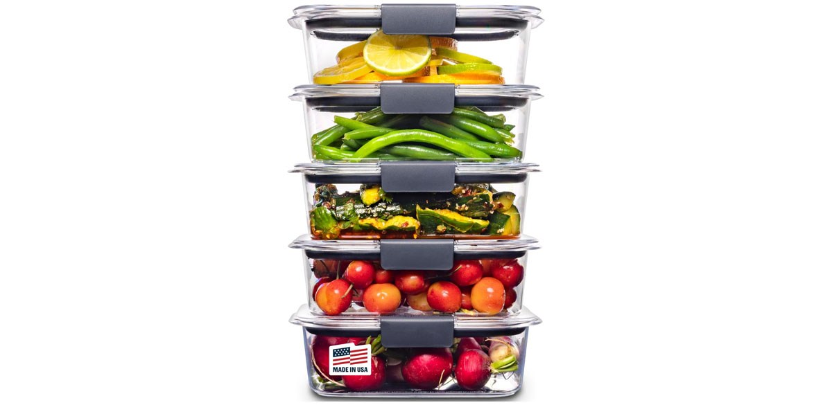 Rubbermaid Brilliance Food Storage Containers
