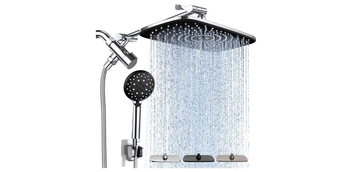 Veken 11.8 Inch High-Pressure Rain Shower Head