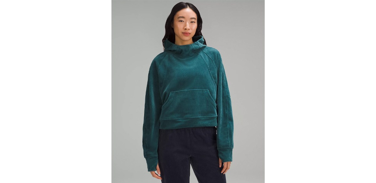 Lululemon Scuba Oversized Hoodie Velvet Cord