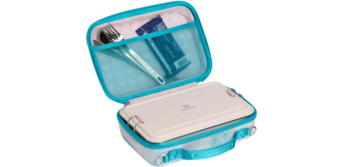 All Day Mini Lunch Box, 4.2 QT-Sea Glass Plume