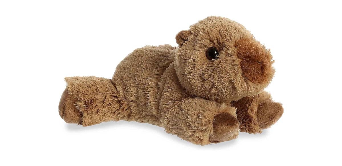 Aurora Adorable Mini Flopsie Charlie Capybara Stuffed Animal