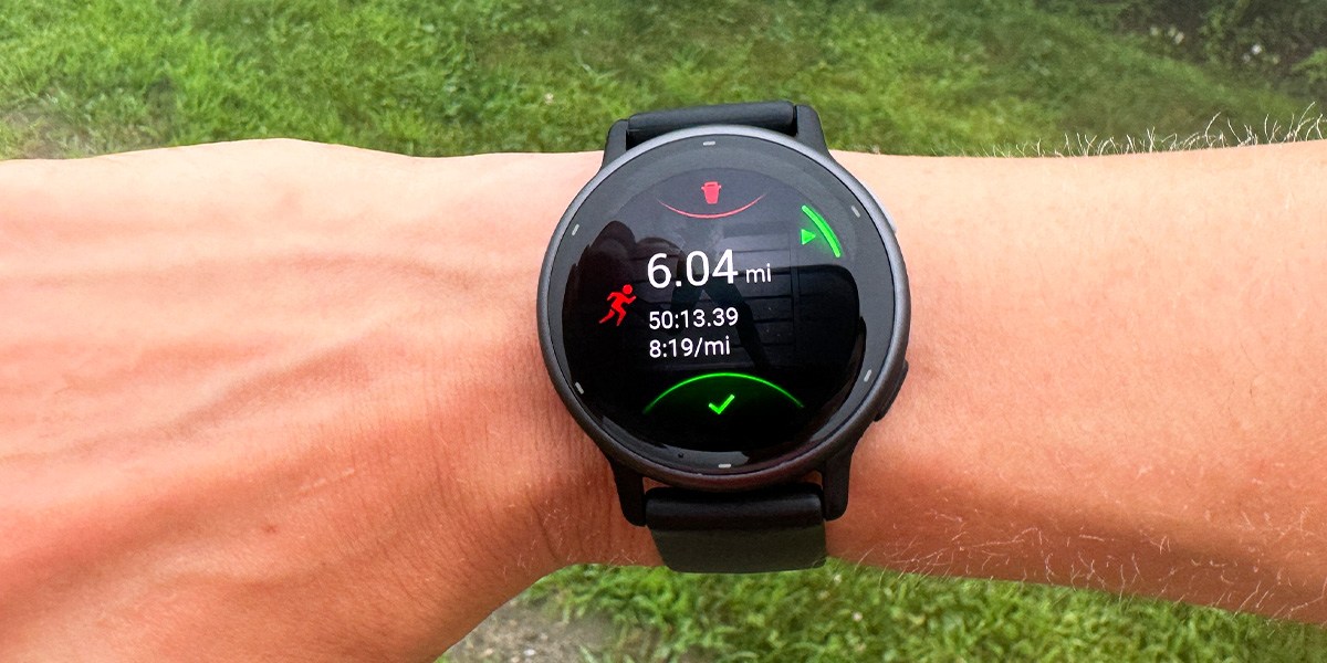 Garmin Vivoactive 5 on wrist