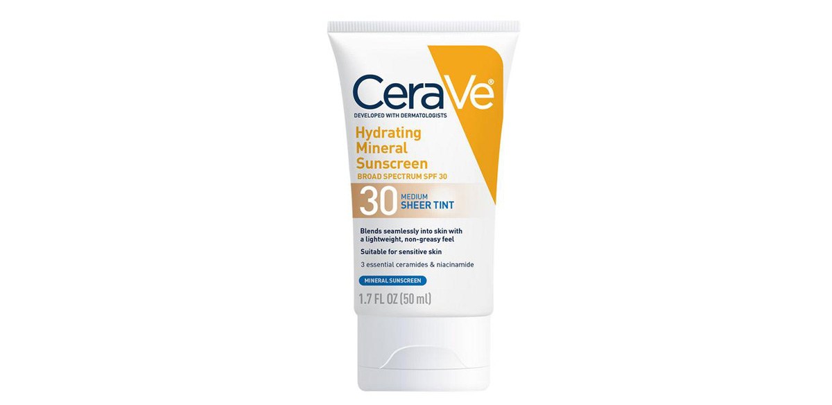 CeraVe Sheer Tint Hydrating Mineral Sunscreen