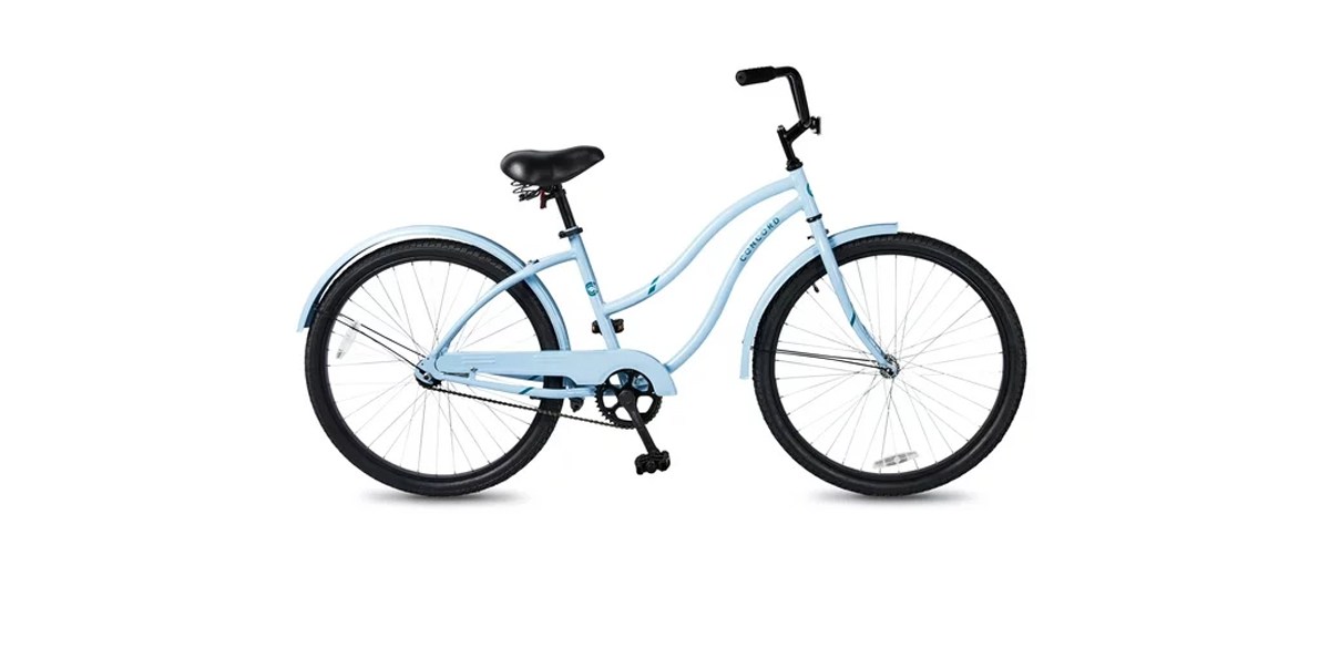 Concord 26 inch Pacifica Women's Cruiser Bike, Light Blue