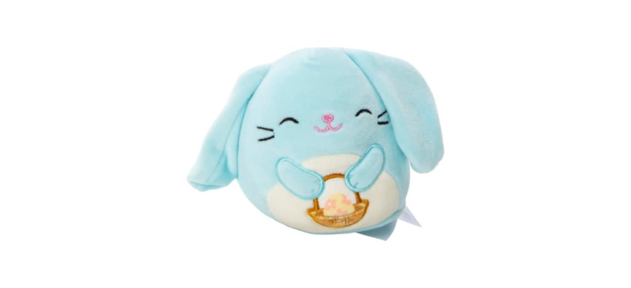 Light blue Easter Squishmallows Buttons on white background