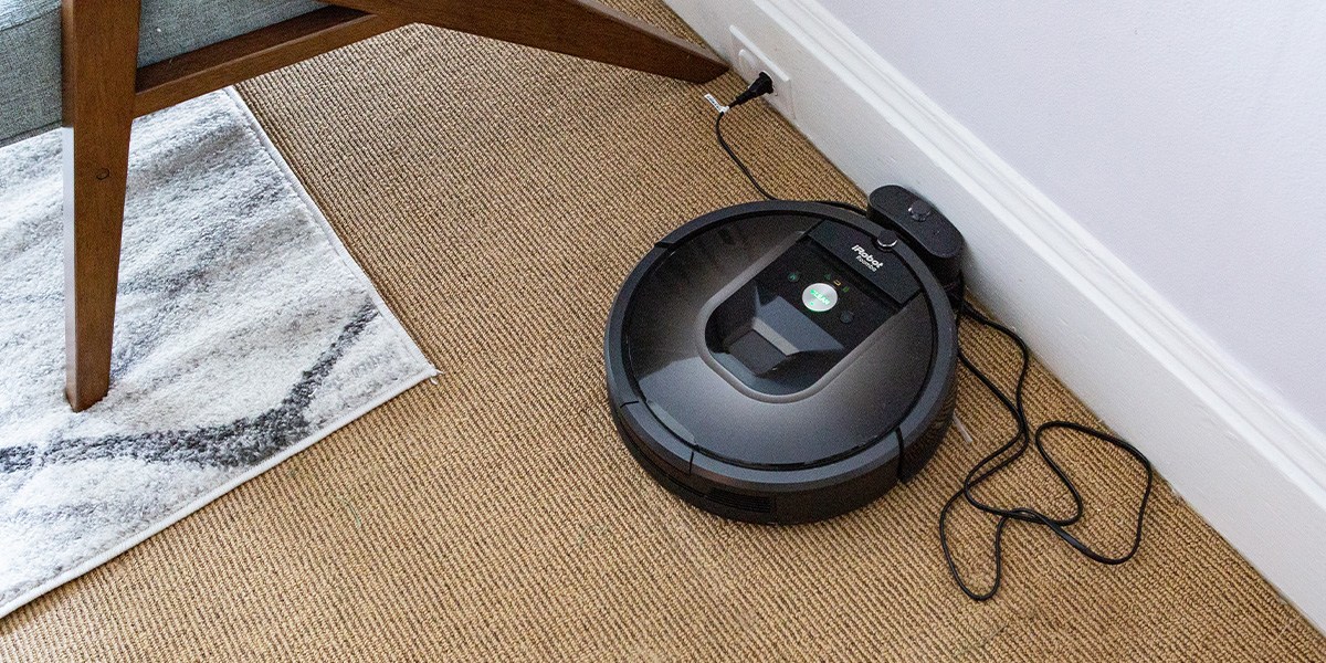 Roomba on home base