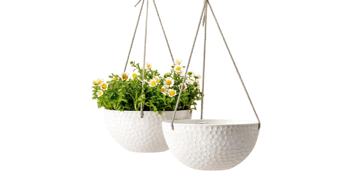 La Jolie Muse Hanging Planters Set