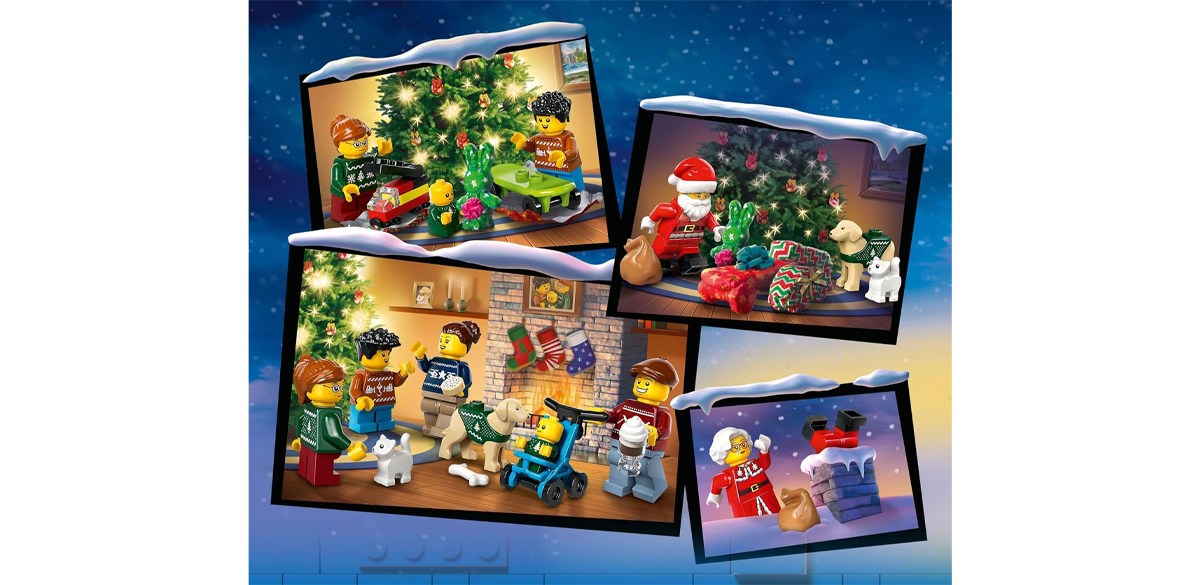 LEGO City 2024 Advent Calendar, Holiday Countdown Gift