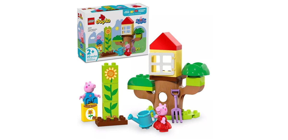 LEGO Duplo Peppa Pig Garden and Tree House