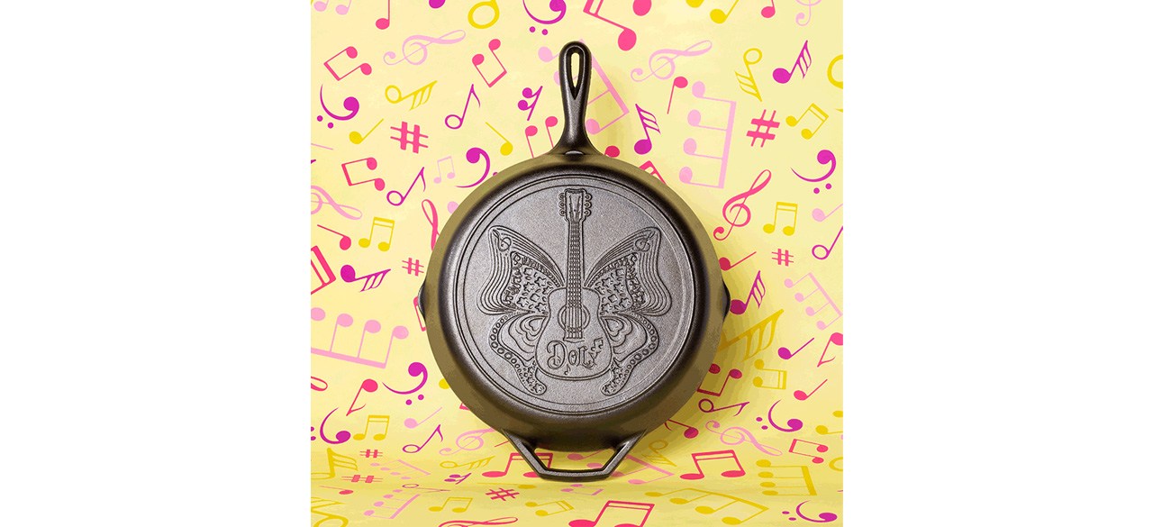 Lodge 12-inch Dolly Parton Cast Iron Skillet