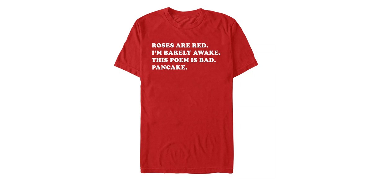 Lost Gods Roses Are Red Pancake T-Shirt