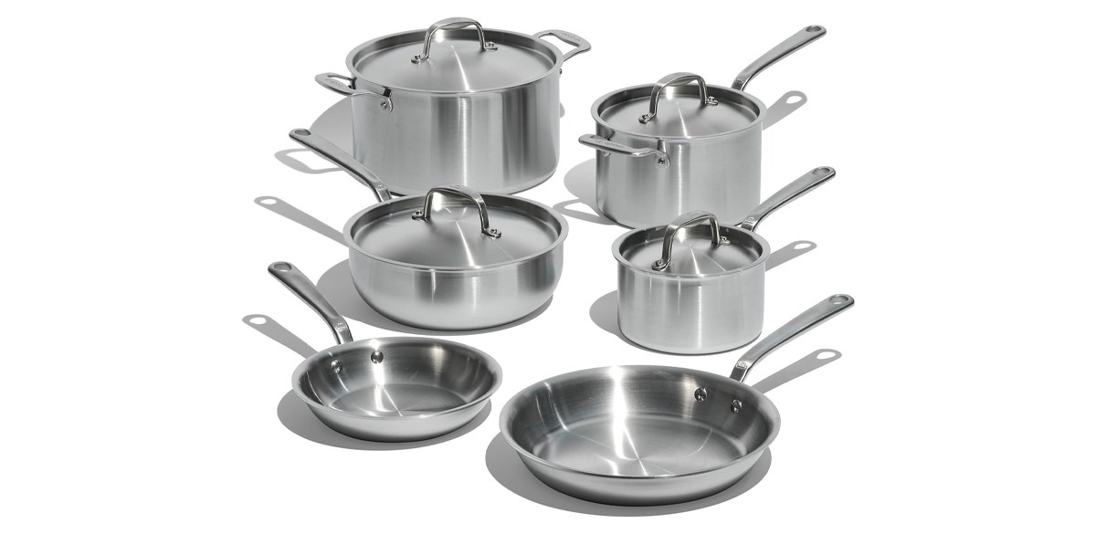 Made In Stainless Steal 10-Piece Cookware Set