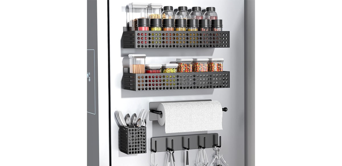 Magnetic Spice Rack for Refrigerator