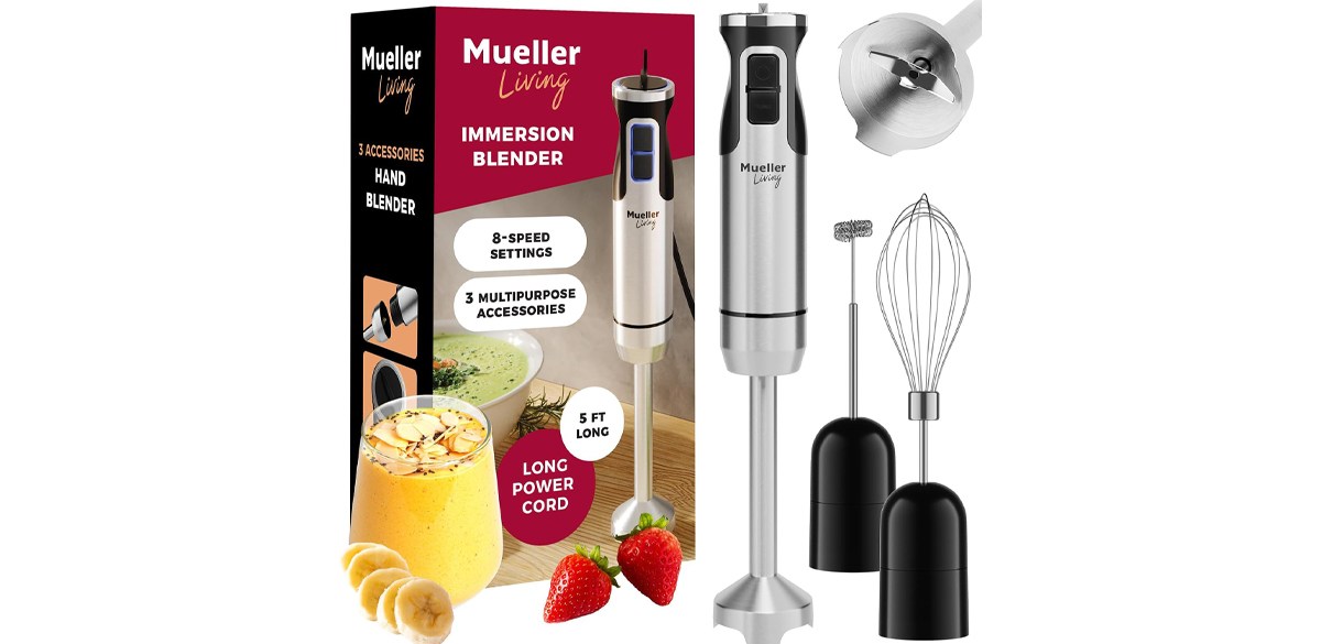 Mueller Immersion Blender Handheld