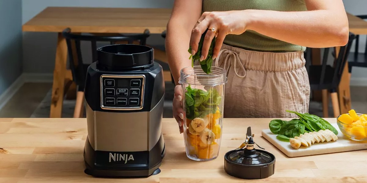 Ninja Kitchen System with Auto IQ Boost and 7-Speed Blender