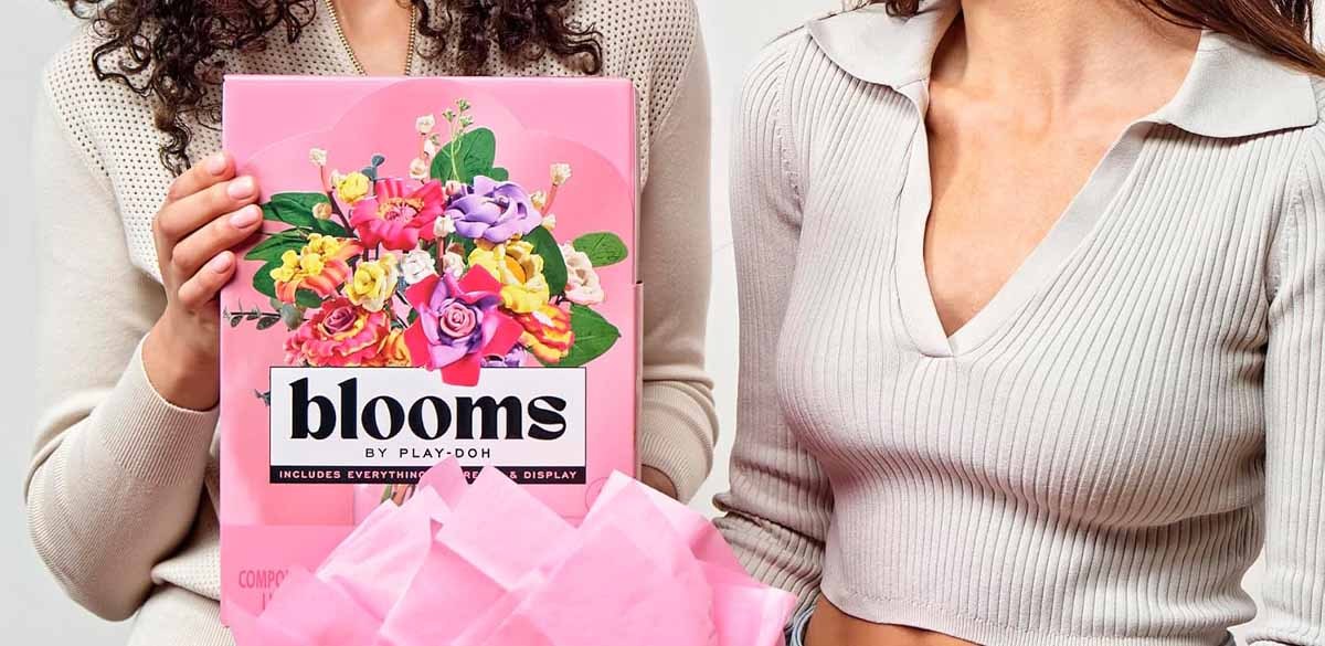 Play-Doh just released a line of adult flower sets that rival LEGO