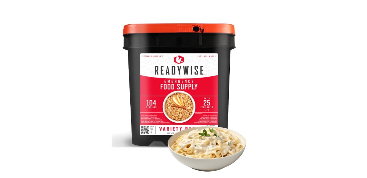 READYWISE Variety Pack Bucket, 104 Servings