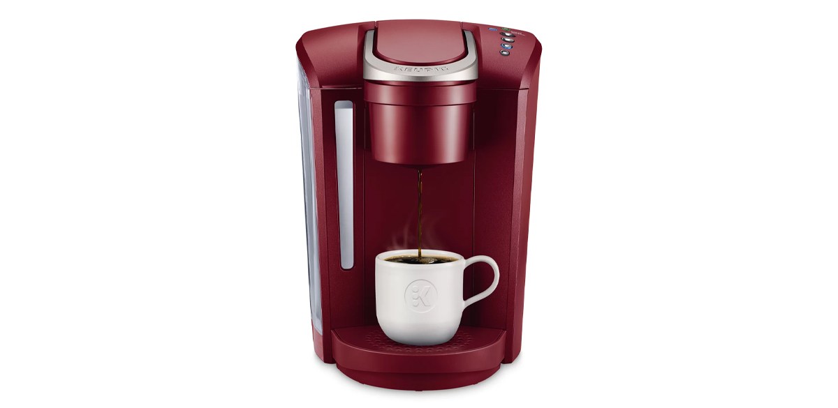 Red Keurig K-Select Single-Serve K-Cup Pod Coffee Maker