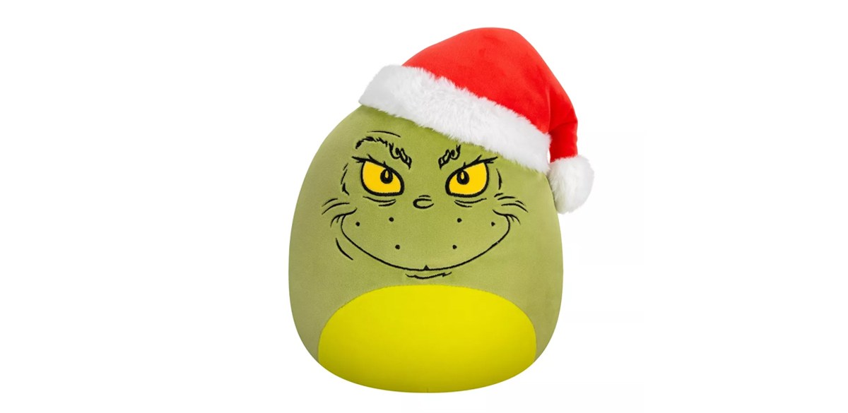 Squishmallows 8-inch Holiday Green Plush