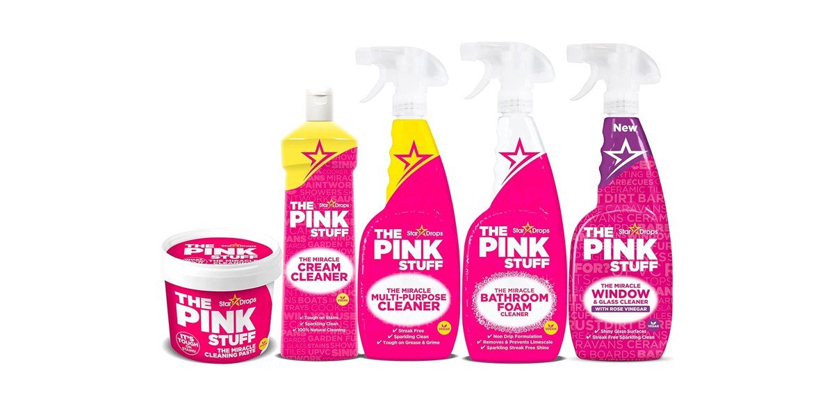 Stardrops The Pink Stuff Miracle Cleaning Paste Stardrops The Pink Stuff Miracle Cleaning Paste