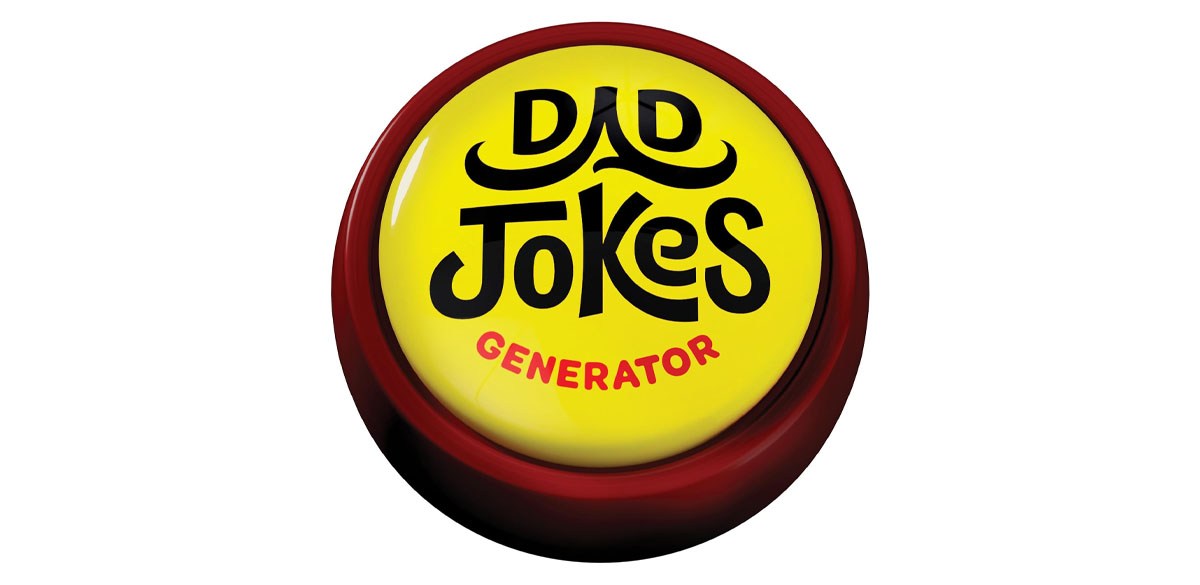 Dad Jokes Button 