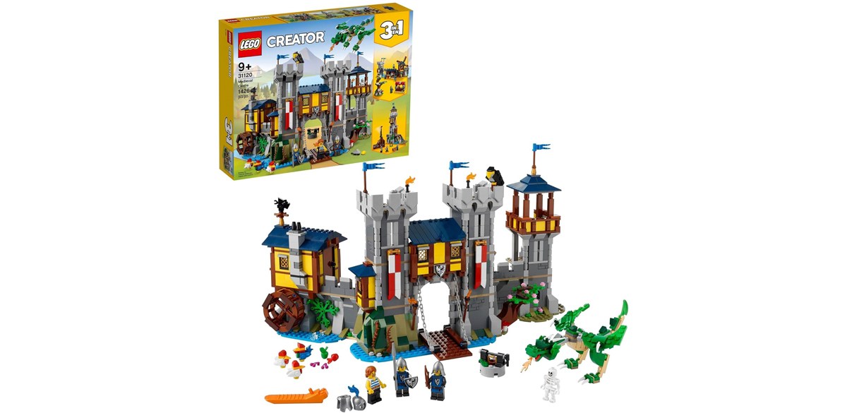 LEGO Creator 3-in-1 Medieval Castle Toy