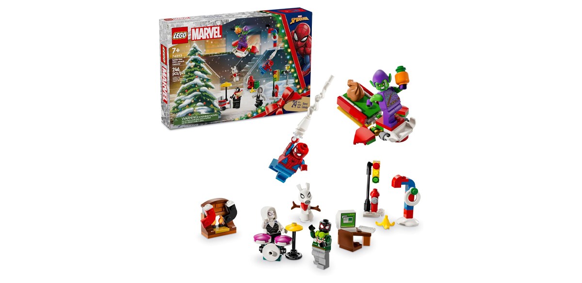 LEGO Marvel Spider-Man Advent Calendar 2024 for Kids