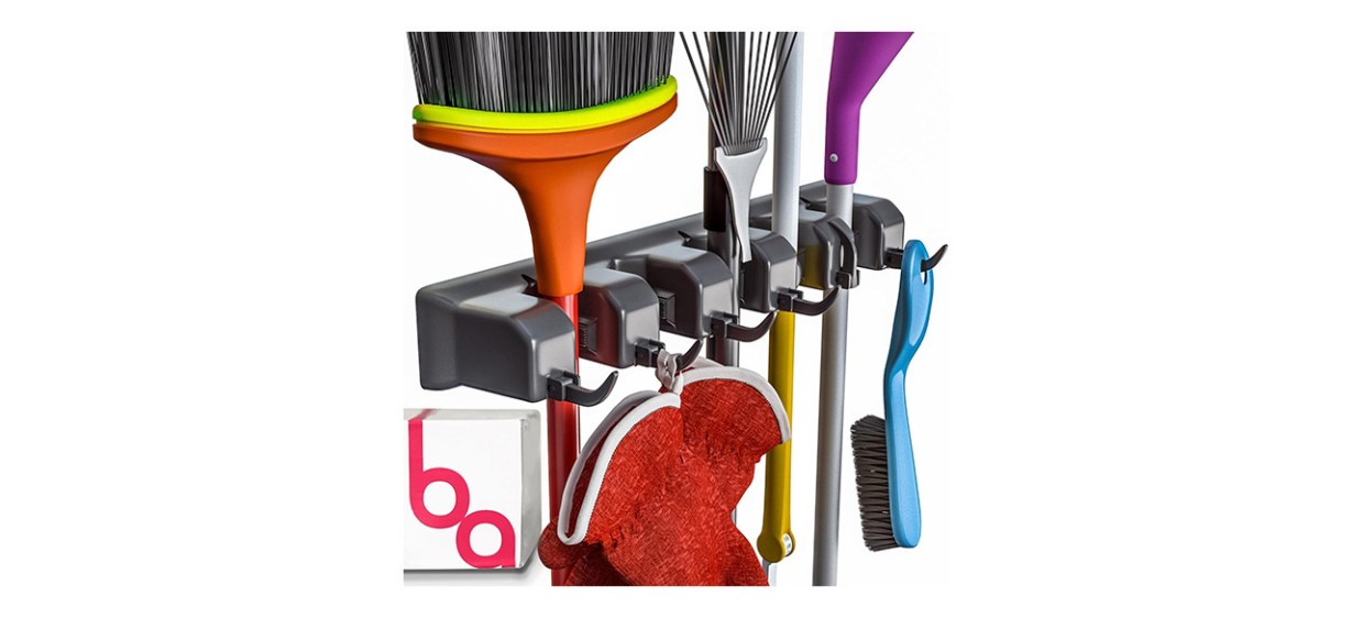 Berry Ave Broom Holder Wall Mount