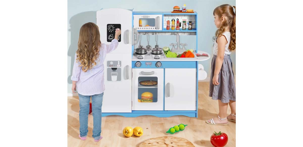 AILEEKISS Kids Play Kitchen Set