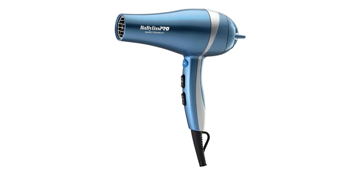 BaBylissPRO Hair Dryer, Nano Titanium 2,000-Watt Blow Dryer