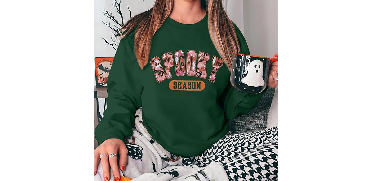 BANGELY Oversized Halloween Sweatshirt