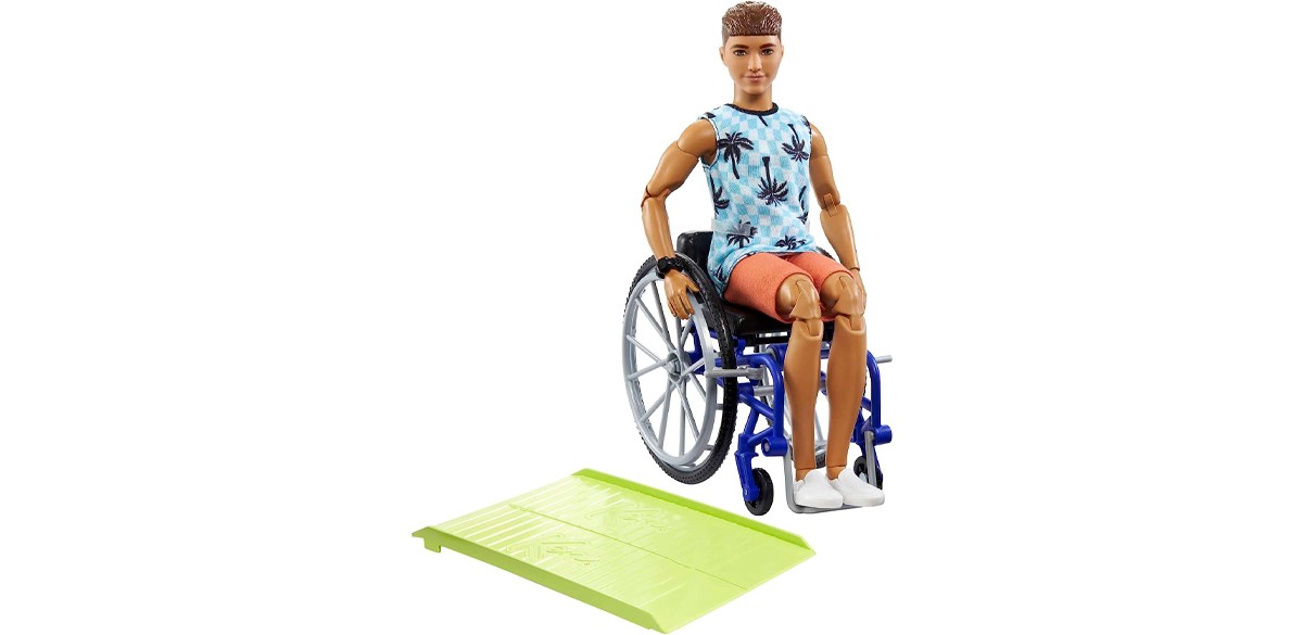 Barbie Ken Fashionistas Doll #195 with Wheelchair