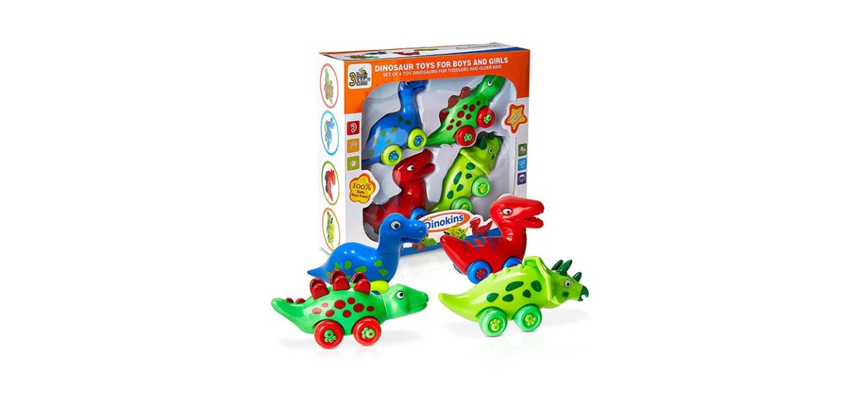 3 Bees Me Dinosaur Car Toys