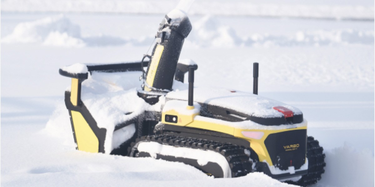 Yarbo robotic snow blower