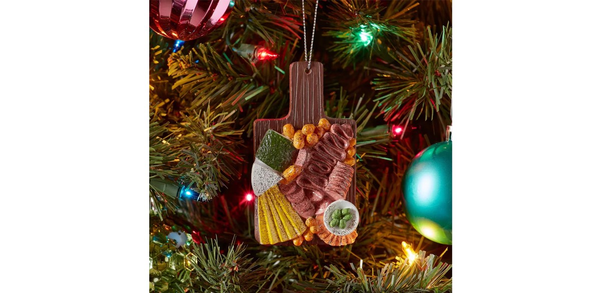 Charcuterie Board Christmas Tree Ornament - Wondershop