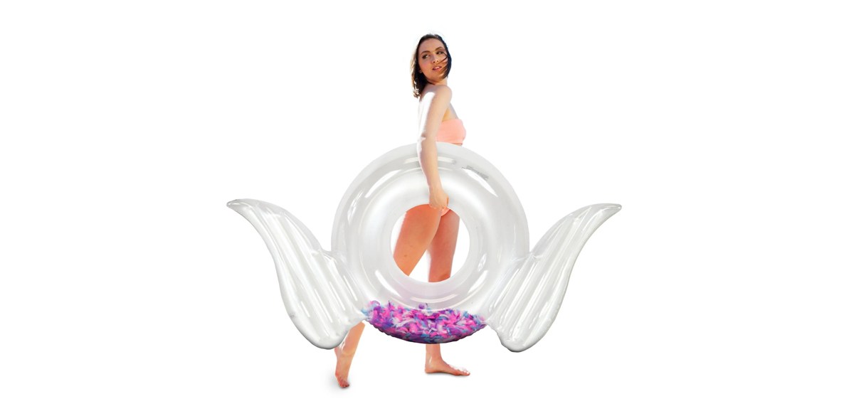 CoTa Global Inflatable Swimming Ring with Angel Wings
