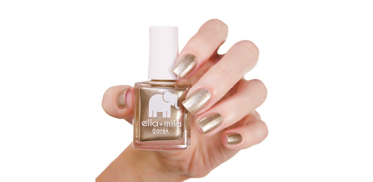 Ella+mila Gilded Nail Polish in Gilded