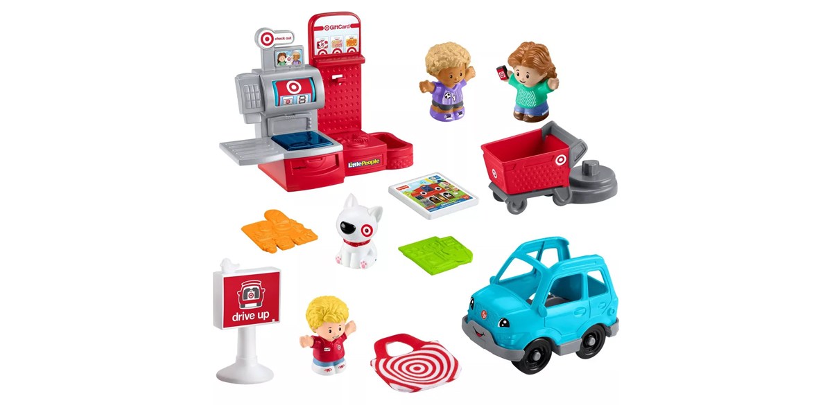 Fisher-Price Little People Target Run Playset