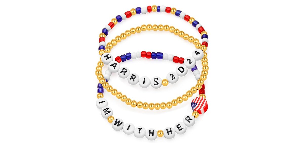 Flvkev Kamala Harris 2024 Bracelets