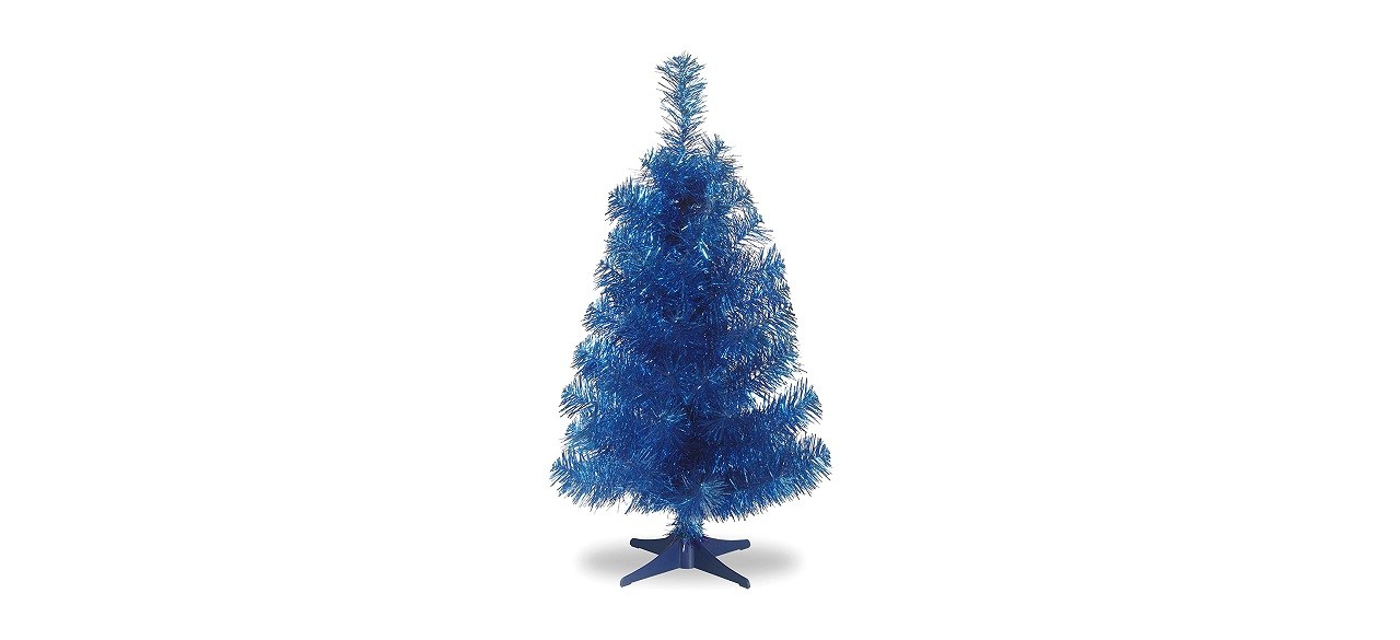 3-foot. National Tree Company Artificial Blue TreeÂ 
