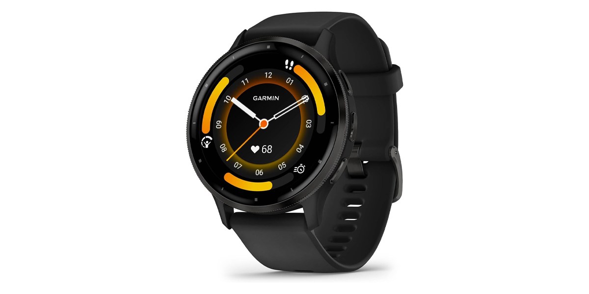 Garmin Venu 3 on white background