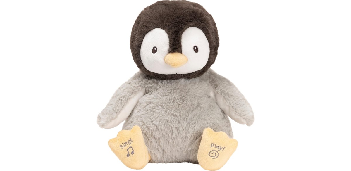 Gund Baby Animated Kissy The Penguin Plush
