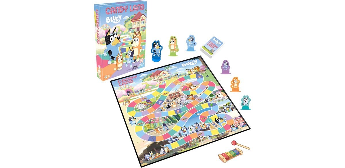 Hasbro Gaming Candy Land Bluey Edition Board Game